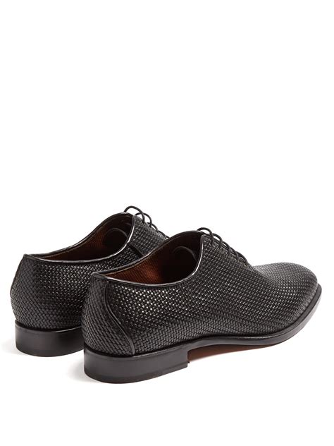 gucci woven derby shoes|Dress Shoes for Men .